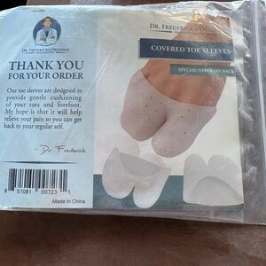 Dr. Frederick's Original All-Day Comfort Gel Toe Sleeves with Metatarsal Pads